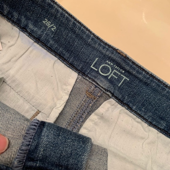 Ann Taylor Loft Denim Skirt - Picture 2 of 3